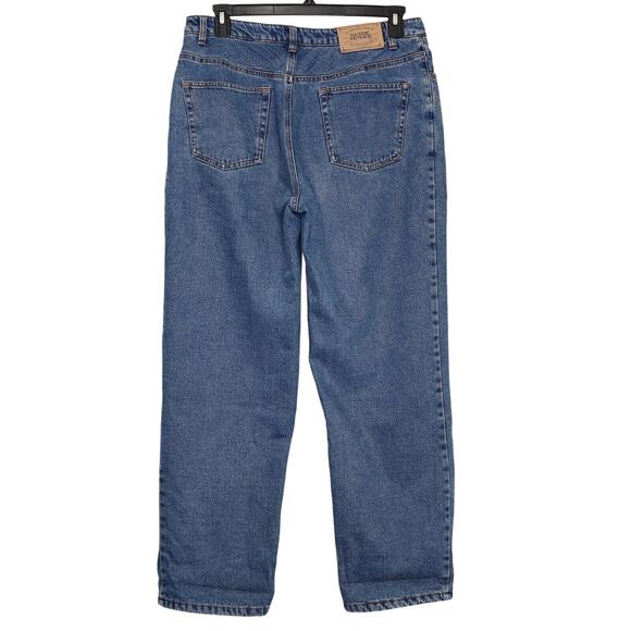 Guide Series Jeans Womens 14 Fleece Lined Blue Denim Straight Leg High Rise - Picture 2 of 11